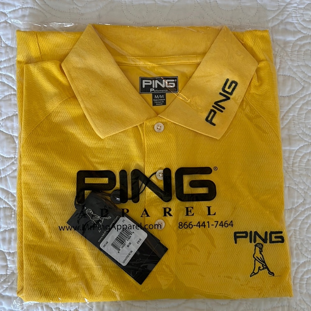 Old style Ping Golf polo